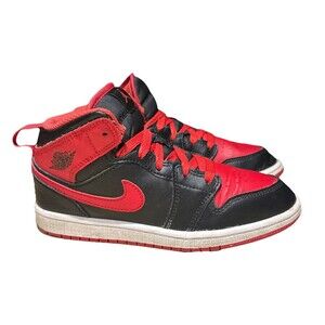 Jordan Kids Sneakers Black and Red